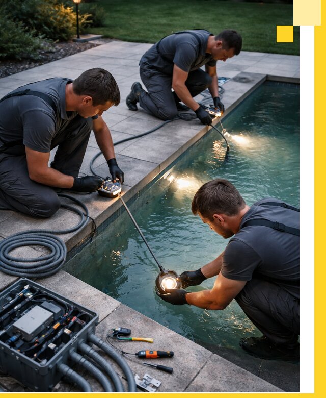 Профессиональное освещение бассейнов в Рузаевке: дизайн и монтаж