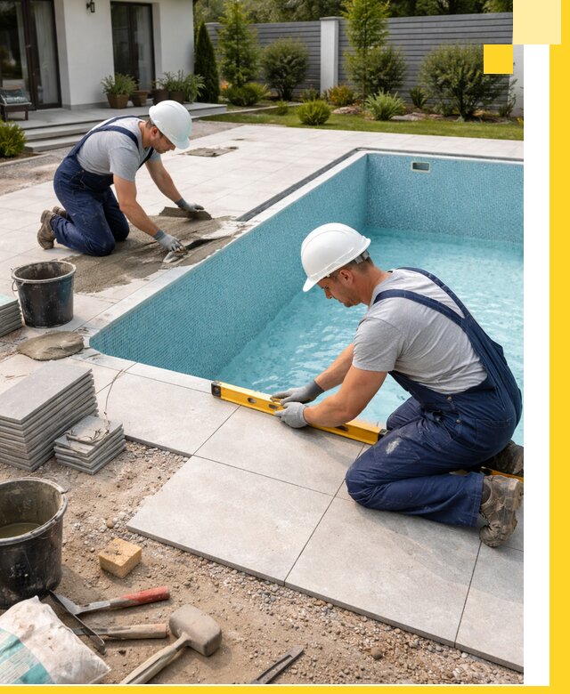 Строительство и монтаж плавательных бассейнов под ключ в Рузаевке