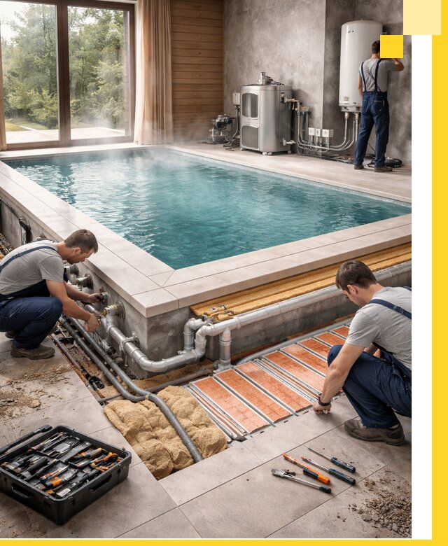 Проектирование и строительство тёплых бассейнов в Рузаевке