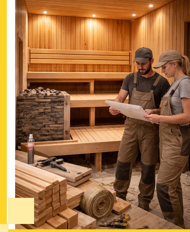 Строительство саун в Рузаевке под ключ от 259200 р., ЭриданРзв