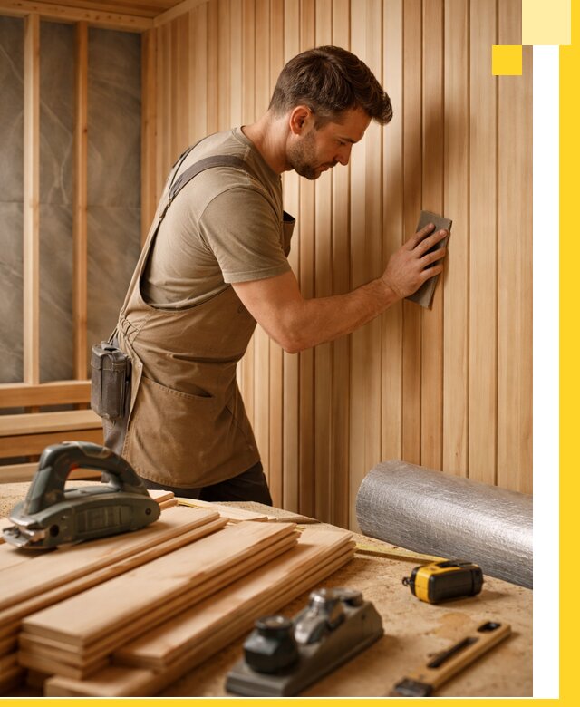 Профессиональная отделка саун и парных под ключ в Рузаевке