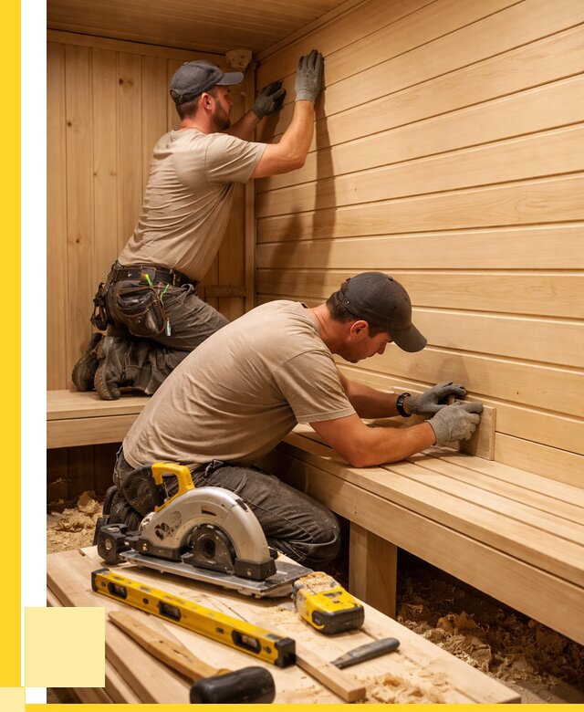 Обшивка саун вагонкой в Рузаевке от 2592 р. | ЭриданРзв