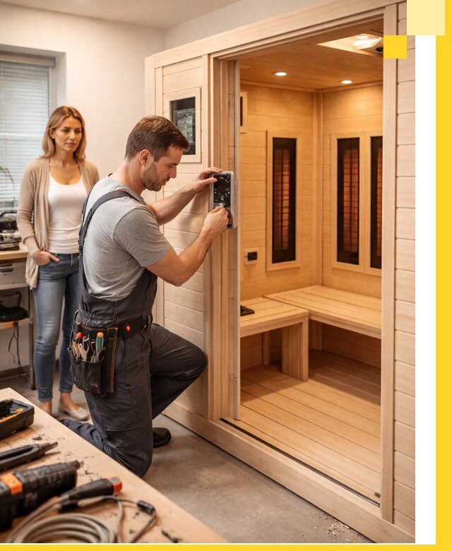 Инфракрасные сауны под ключ в Рузаевке продажа и установка