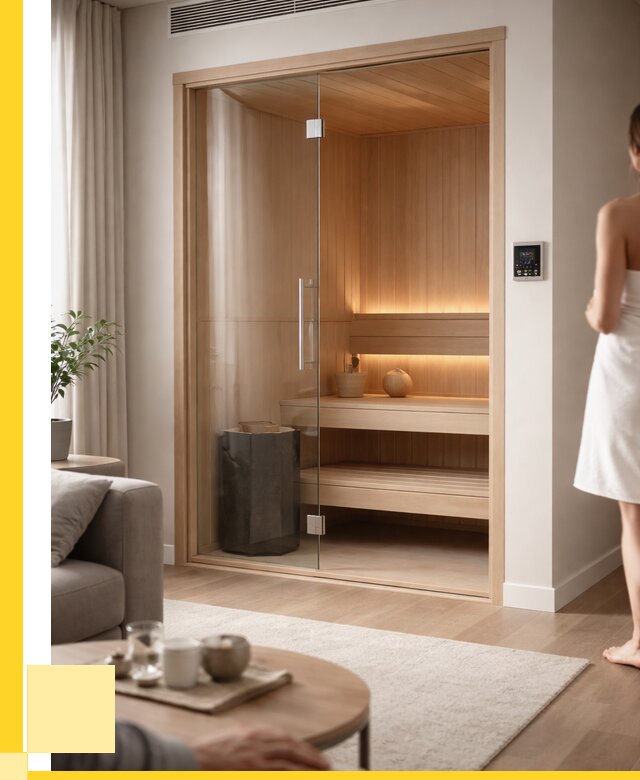 Сауна в квартире под ключ в Рузаевке от 124416 р. ЭриданРзв