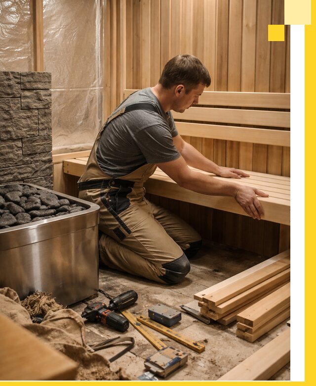 Сауны для дома под ключ с проектированием и монтажом в Рузаевке