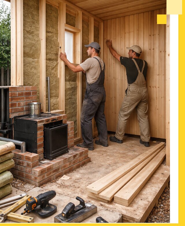 Строительство и установка дачных саун под ключ в Рузаевке