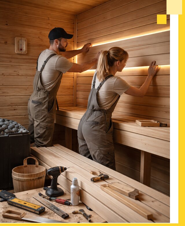 Дизайн саун и бань под ключ с индивидуальным проектом в Рузаевке