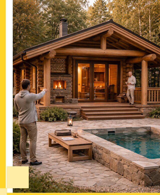 Проекты бань и хамам в Рузаевке от 25920 р. | ЭриданРзв