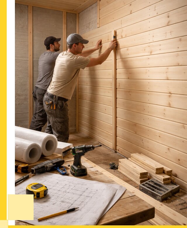 Обшивка бани вагонкой в Рузаевке от 1244 р., ЭриданРзв