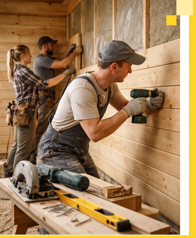 Обшивка бань под ключ в Рузаевке: отделка стен и потолков