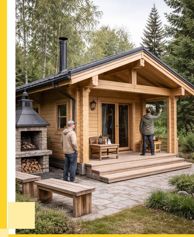 Деревянные бани под ключ в Рузаевке от 466560 р. | ЭриданРзв