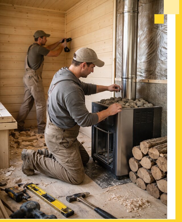 Строительство деревянных бань под ключ в Рузаевке проекты и монтаж