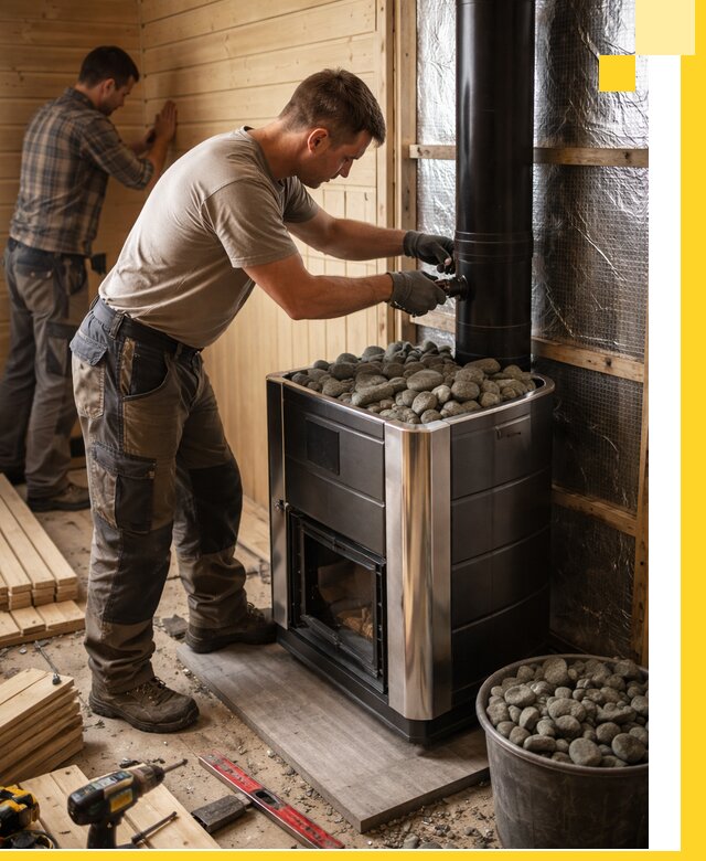 Проектирование и строительство парилок для бани в Рузаевке под ключ