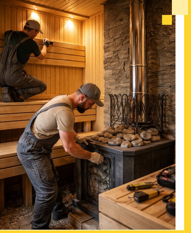 Комплексный дизайн бань, саун и зон отдыха в Рузаевке