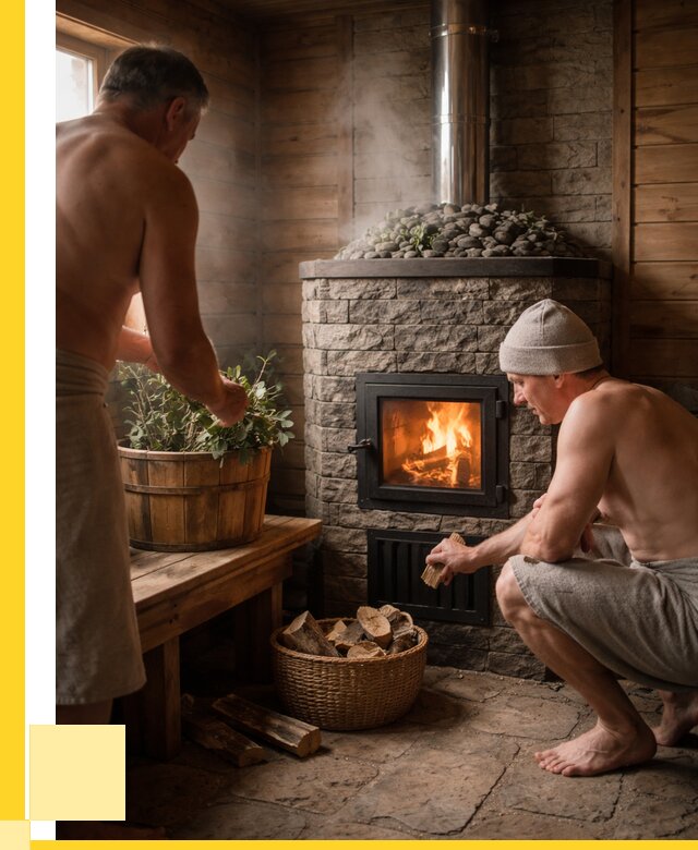 Банные печи под ключ в Рузаевке от 46656 р. | ЭриданРзв кирпичная