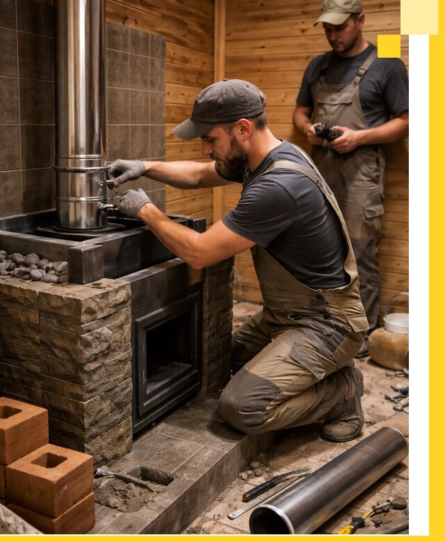 Изготовление и установка банных печей под ключ в Рузаевке