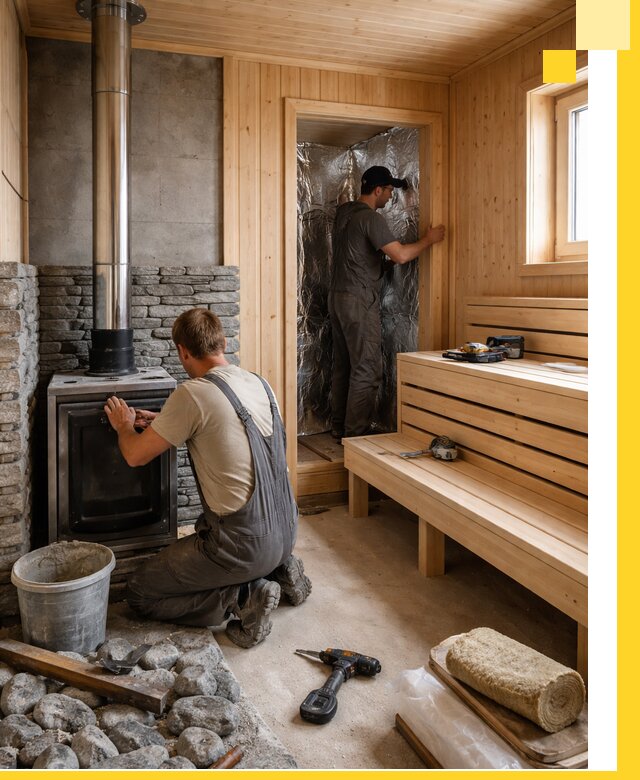 Строительство и изготовление бань под ключ в Рузаевке