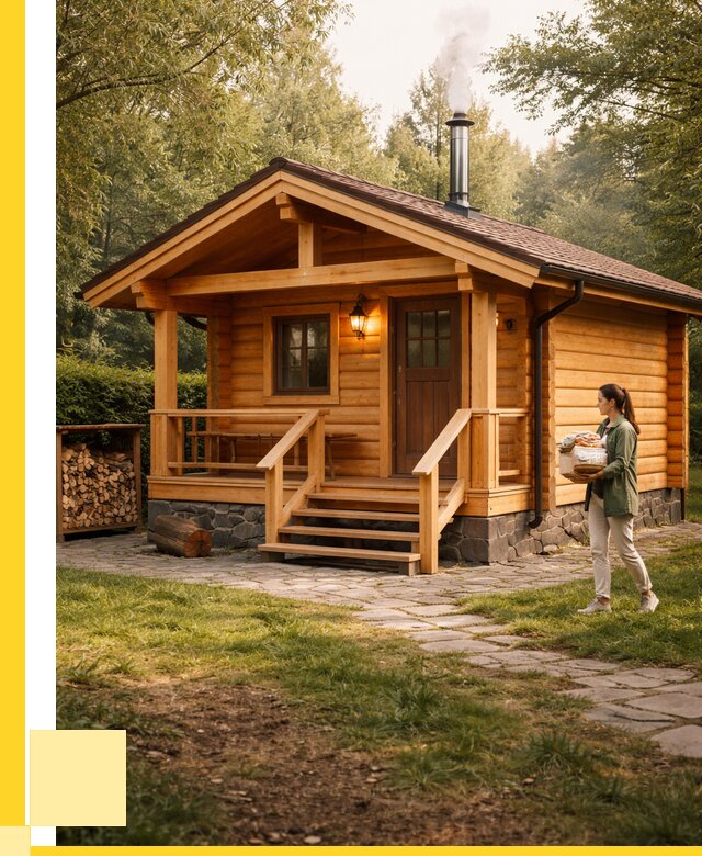 Купить баню под ключ в Рузаевке от 673920 р. | ЭриданРзв