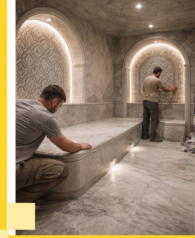 Турецкие бани под ключ в Рузаевке от 259200 р. | ЭриданРзв