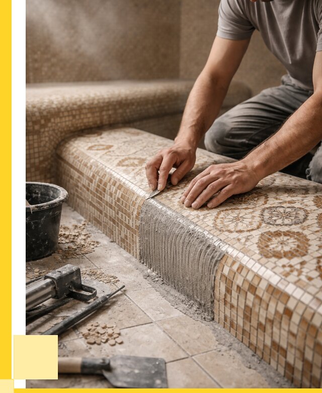 Плитка для хамама под ключ в Рузаевке от 3629 р. | ЭриданРзв